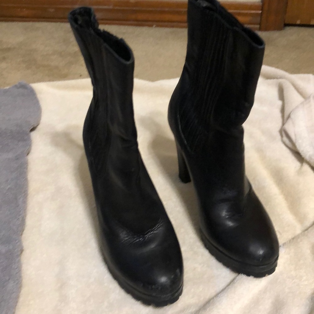 Black boots